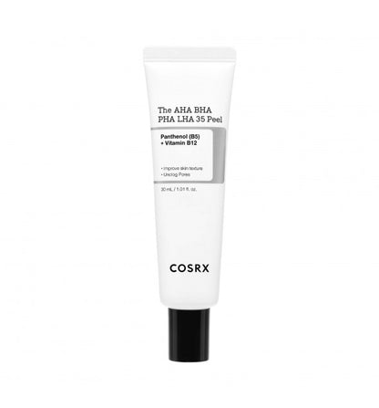 Gel exfoliant AHA BHA PHA LHA 35 Peel COSRX