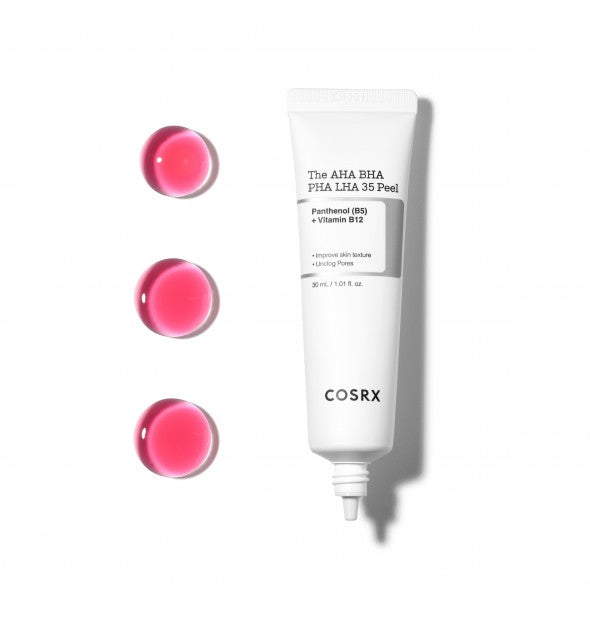 Gel exfoliant AHA BHA PHA LHA 35 Peel COSRX