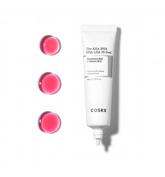 Gel exfoliant AHA BHA PHA LHA 35 Peel COSRX